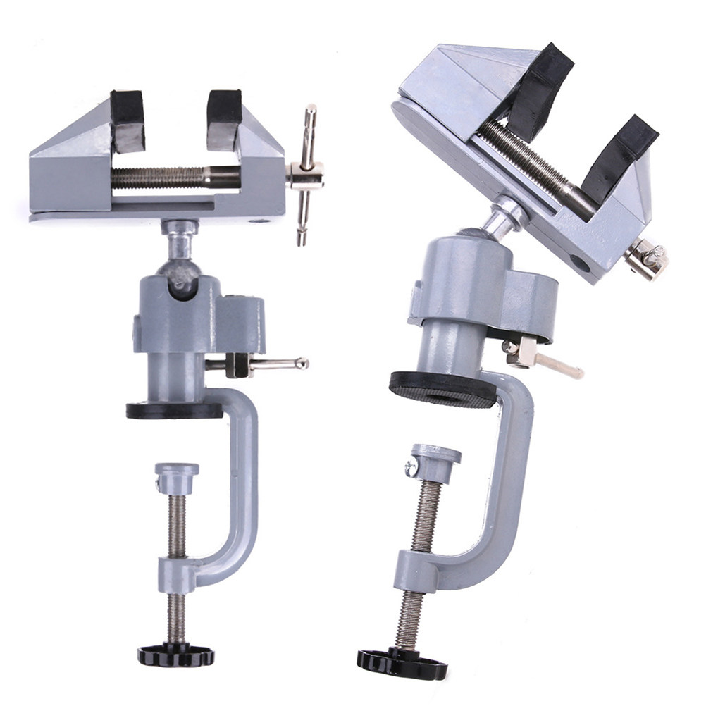 Woodworking Vise For Workbench - 360 Degree Rotating Universal Table Vise