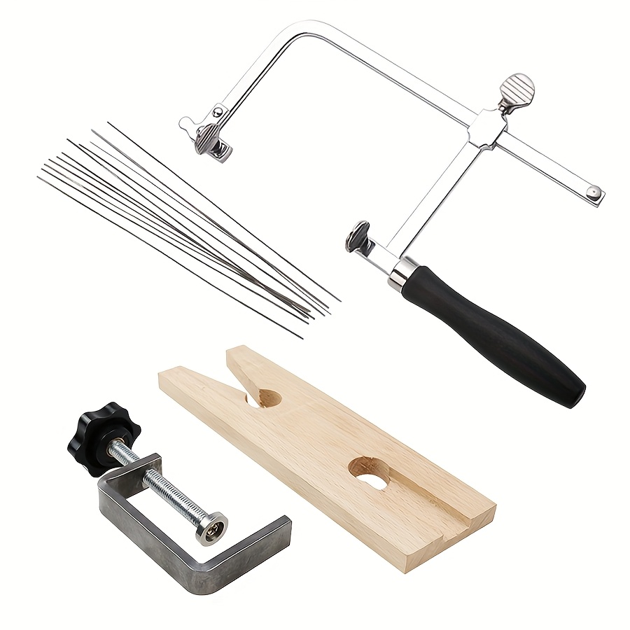 Woodworking Rasp - Adjustable Jewelry Saw Frame with V-Groove