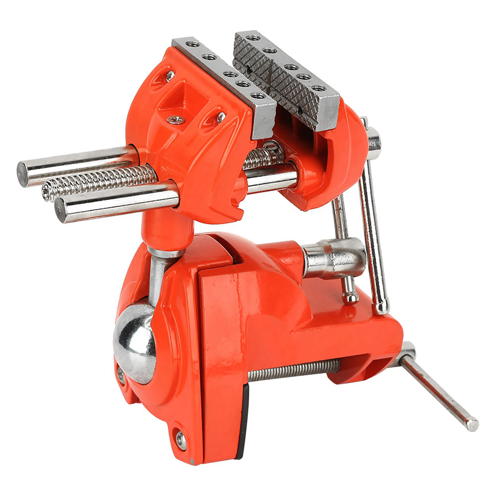Woodworking Vise For Workbench - Milling Vise Mini 360°Rotating Clamp Vise