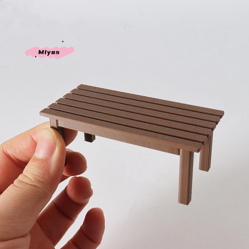 Woodworking Room - 1/12 Scale Dollhouse Table Bench Model