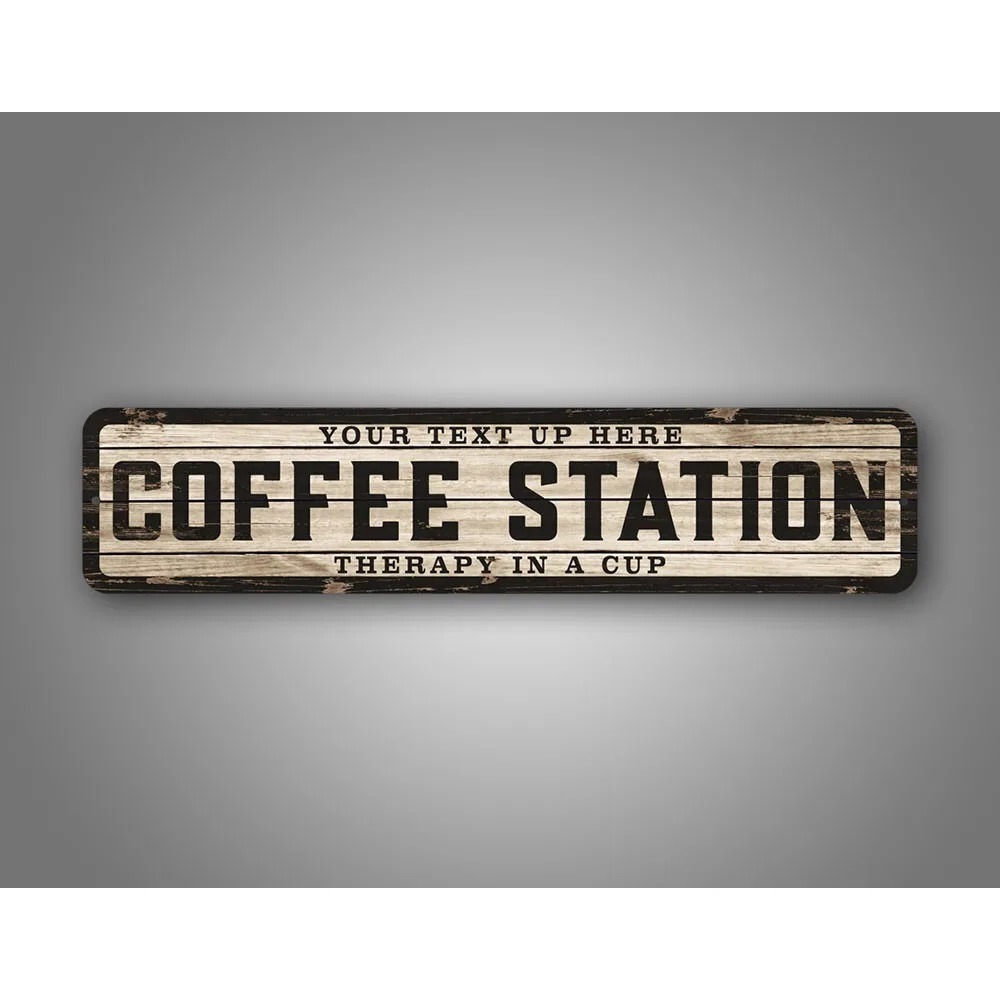 Woodworking Room - Custom Text Logo Weathered Wood Sign