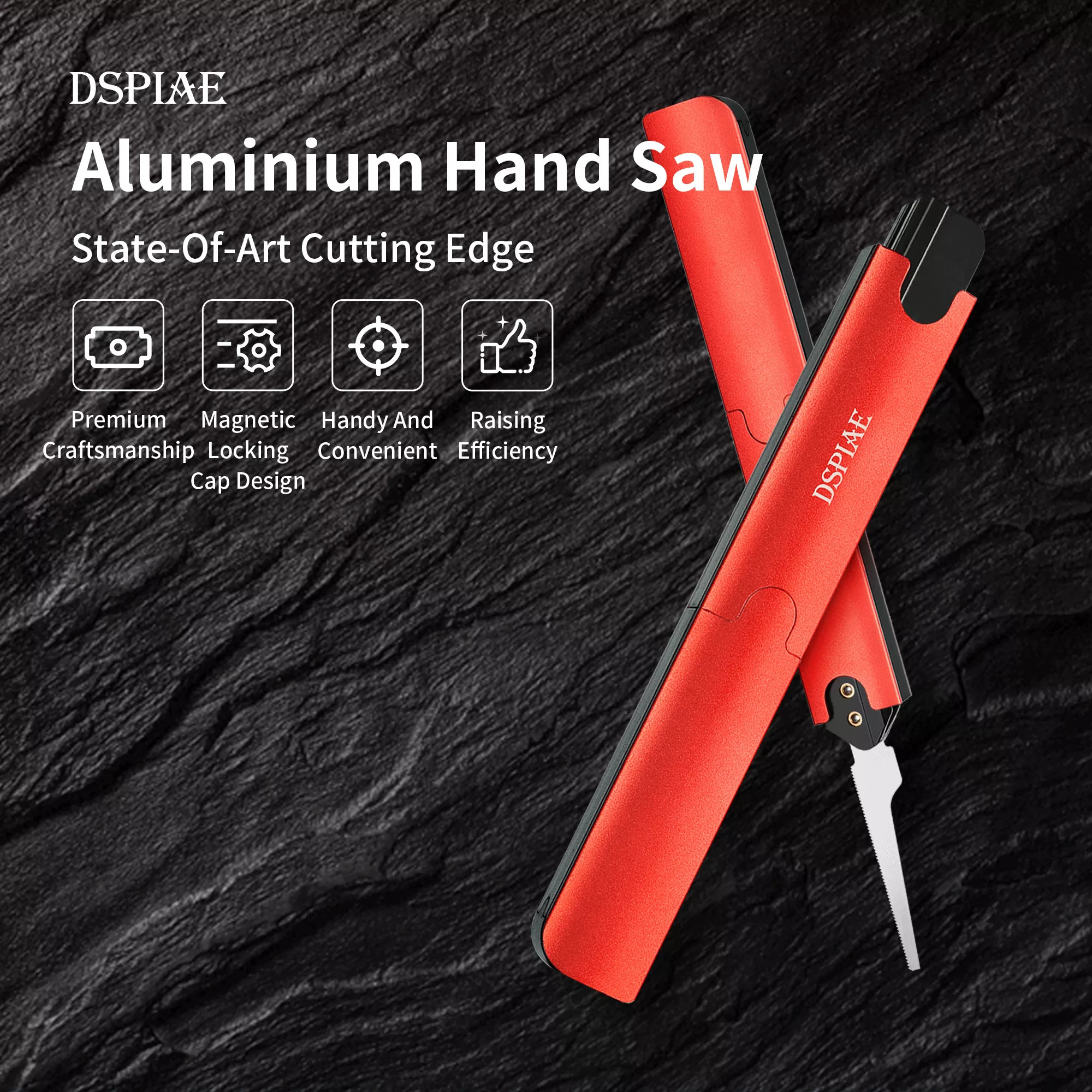 Woodworking Hand Saw - DSPIAE AT-HW Aluminium Hands Saw