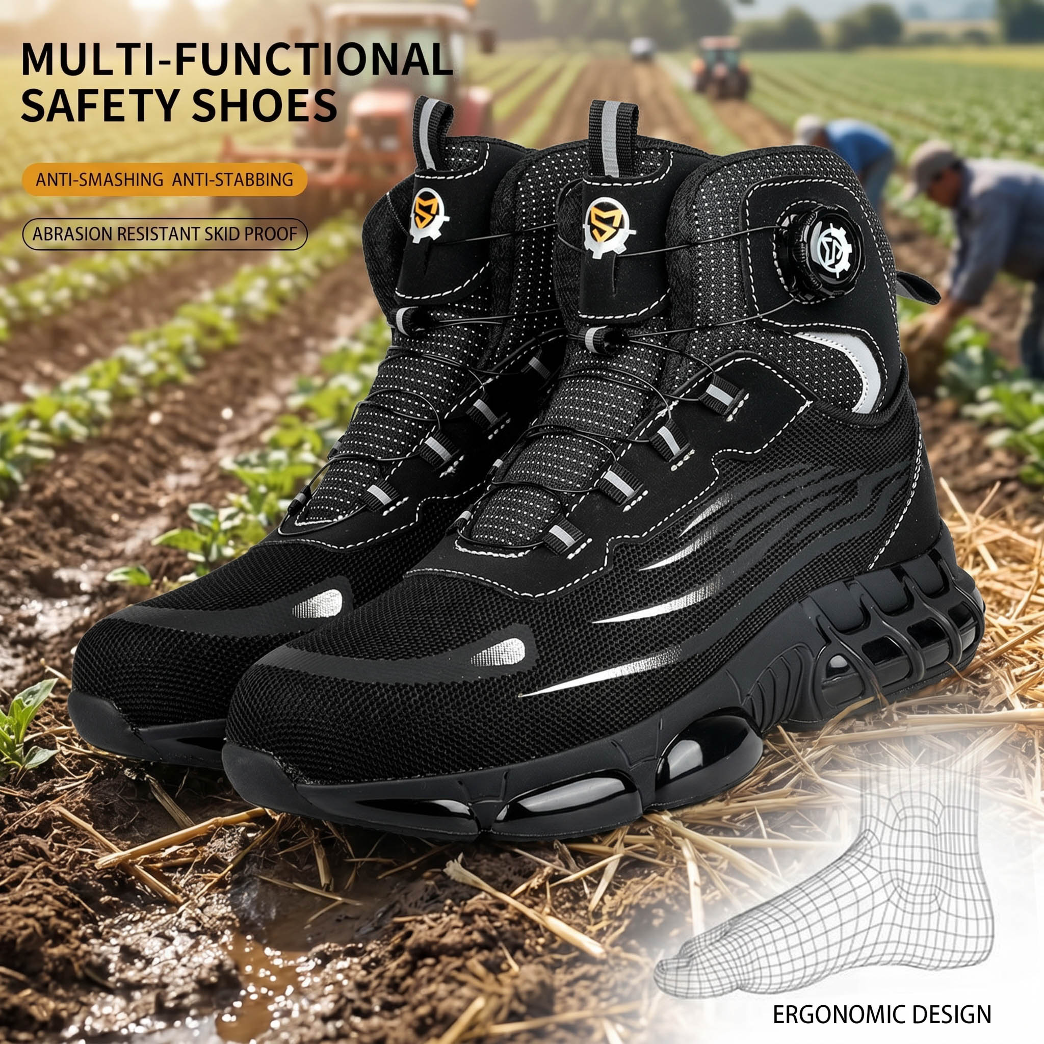 Safety Shoes, Protective Shoes - Woodworking Man avis et prix