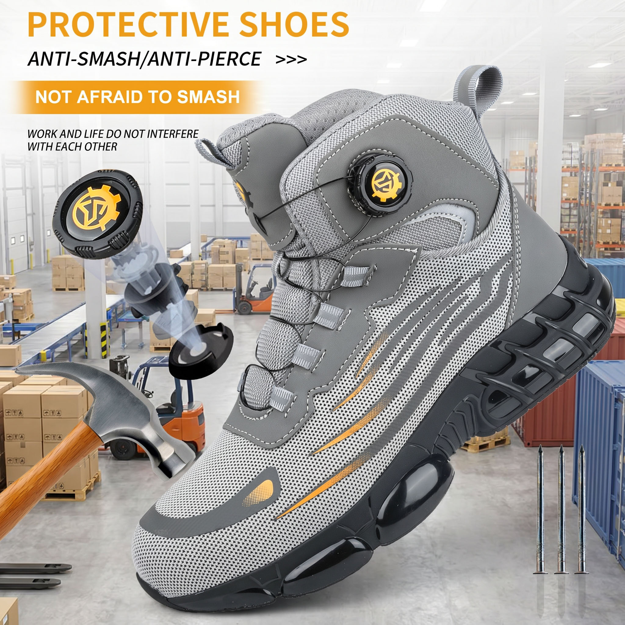Safety Shoes, Protective Shoes - Woodworking Man avis et prix