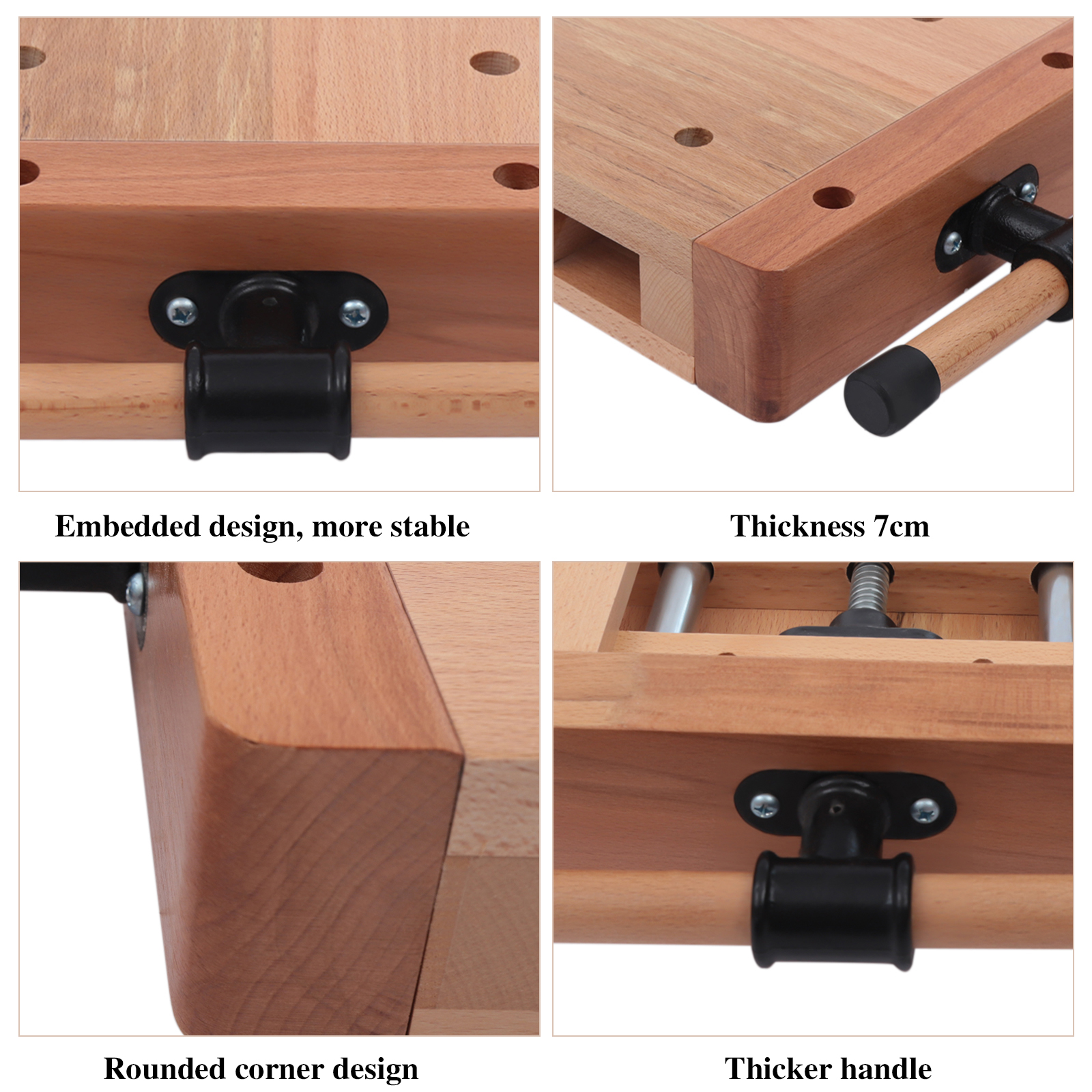 Portable Beech Wood Vise Workb - Woodworking Vise For Workbench avis et prix
