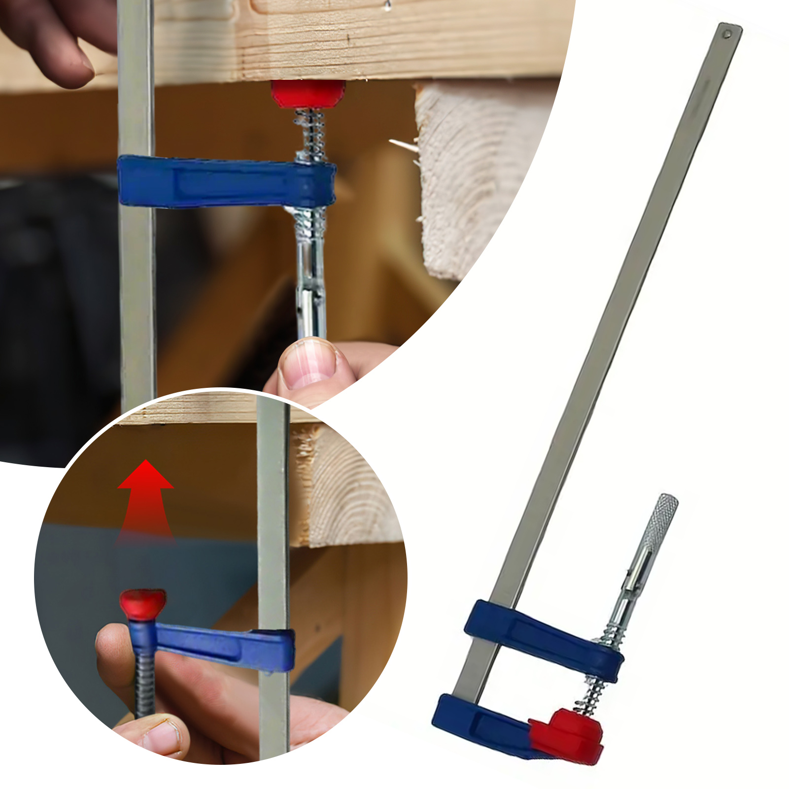 4pcs Wood Gluing Pipe Clamps s - Woodworking Quick Clamps avis et prix