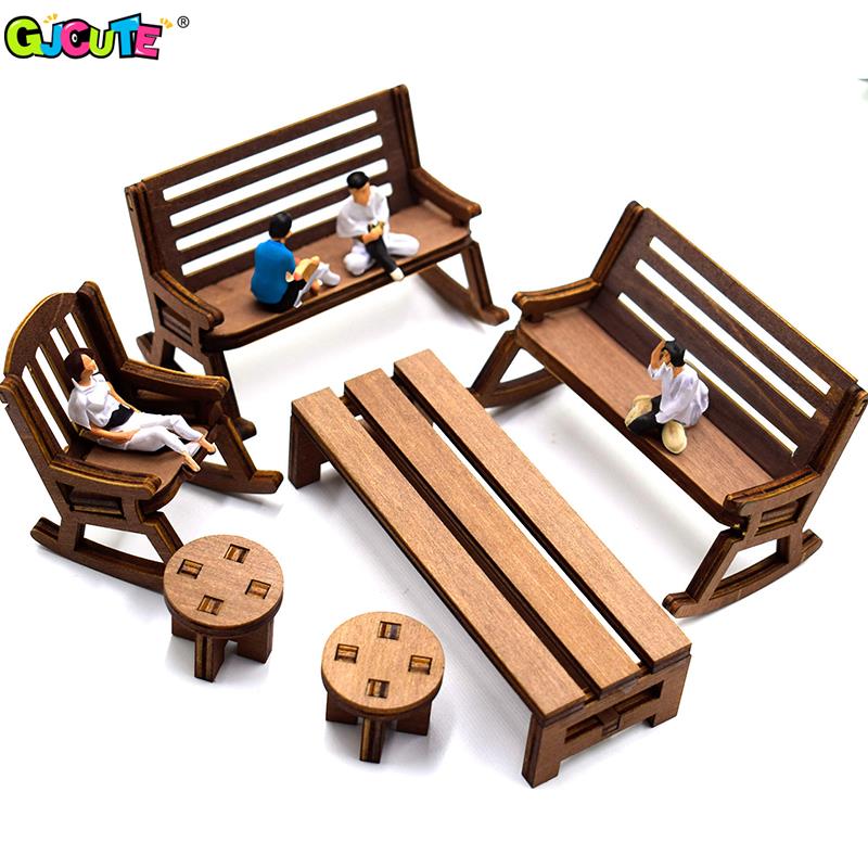 1：12 Dollhouse Mini Park Table - Woodworking Room avis et prix