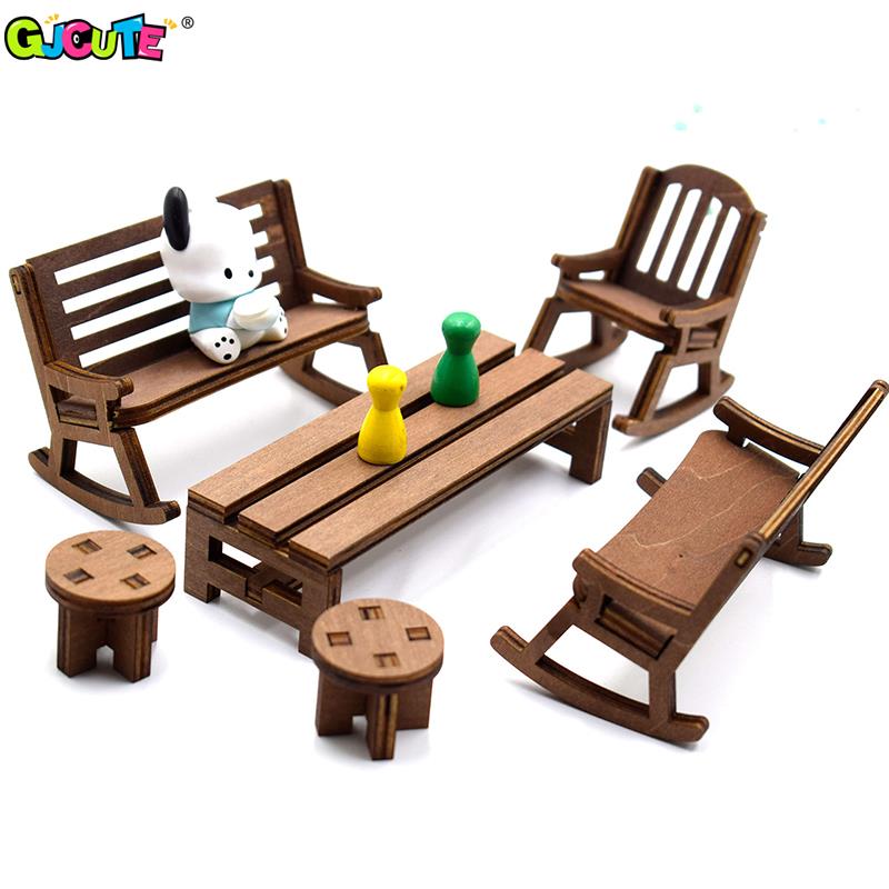 1：12 Dollhouse Mini Park Table - Woodworking Room avis et prix