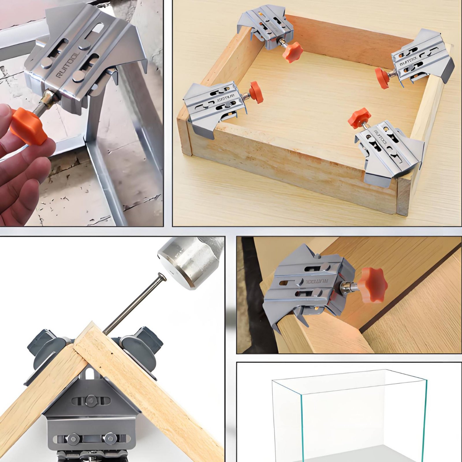 90 Degree Corner Clamp Stainle - Woodworking Diy avis et prix