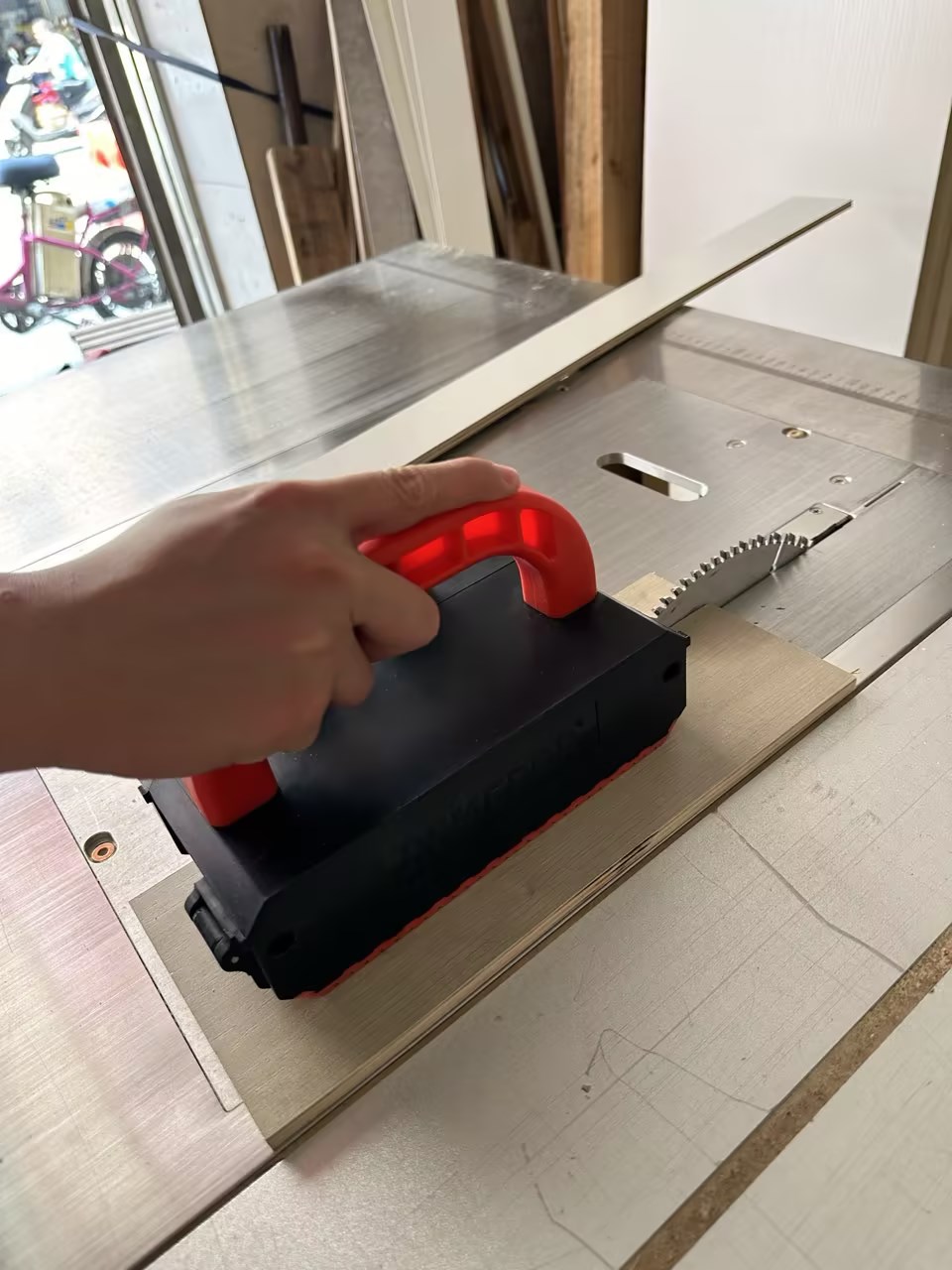 Table Saw Push Block Pusher Ad - Woodworking Jointer avis et prix