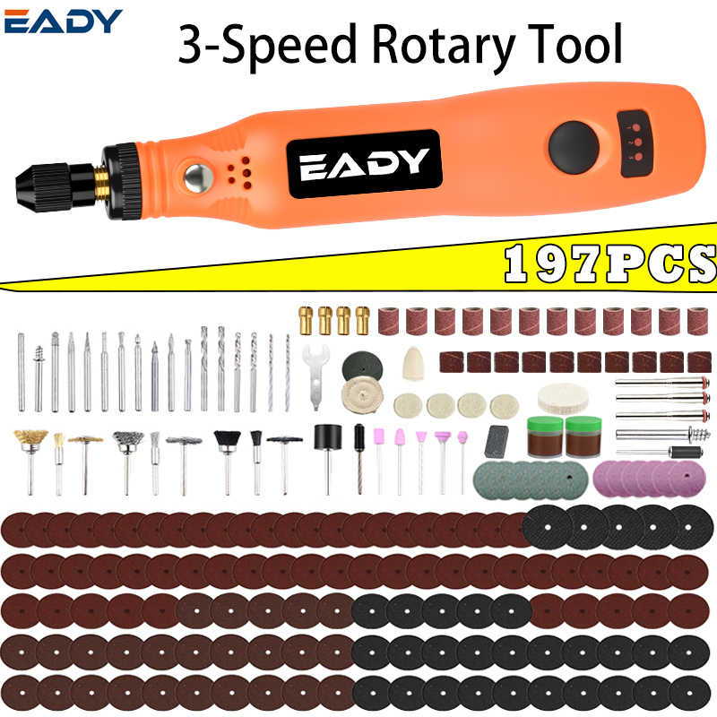 USB Cordless Rotary Tool Kit – - Woodworking Essentials avis et prix