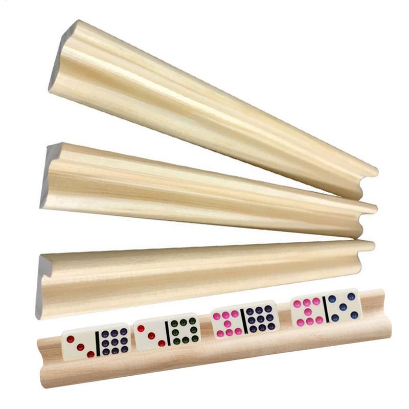 4Pcs Wooden Dominoes Trays Rac - Woodworking Domino avis et prix