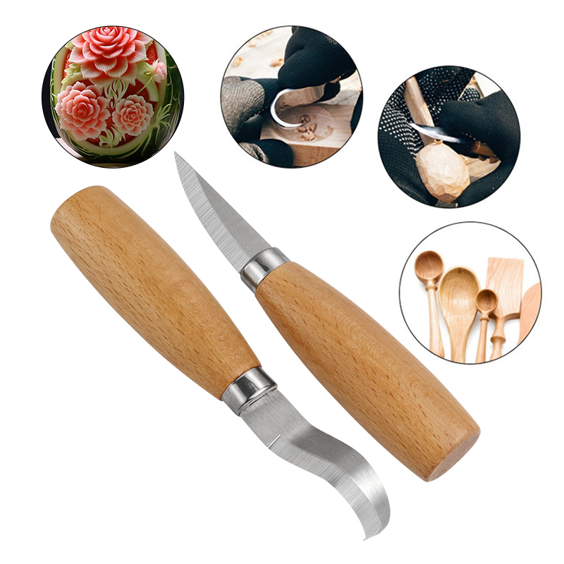Stainless Iron Carving Knife B - Woodworking Essentials avis et prix