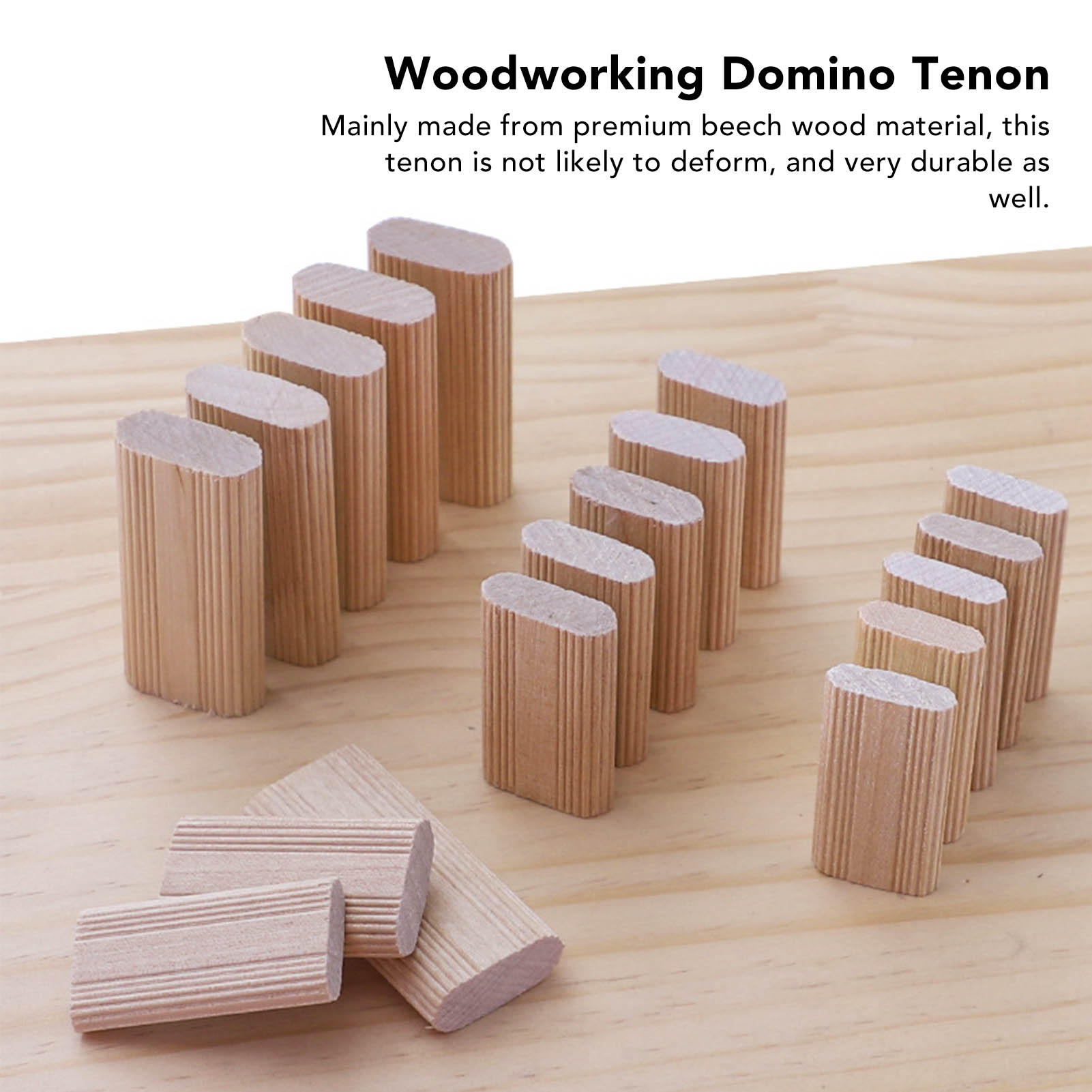 50pcs Domino Tenon Beech Wood  - Woodworking Domino avis et prix