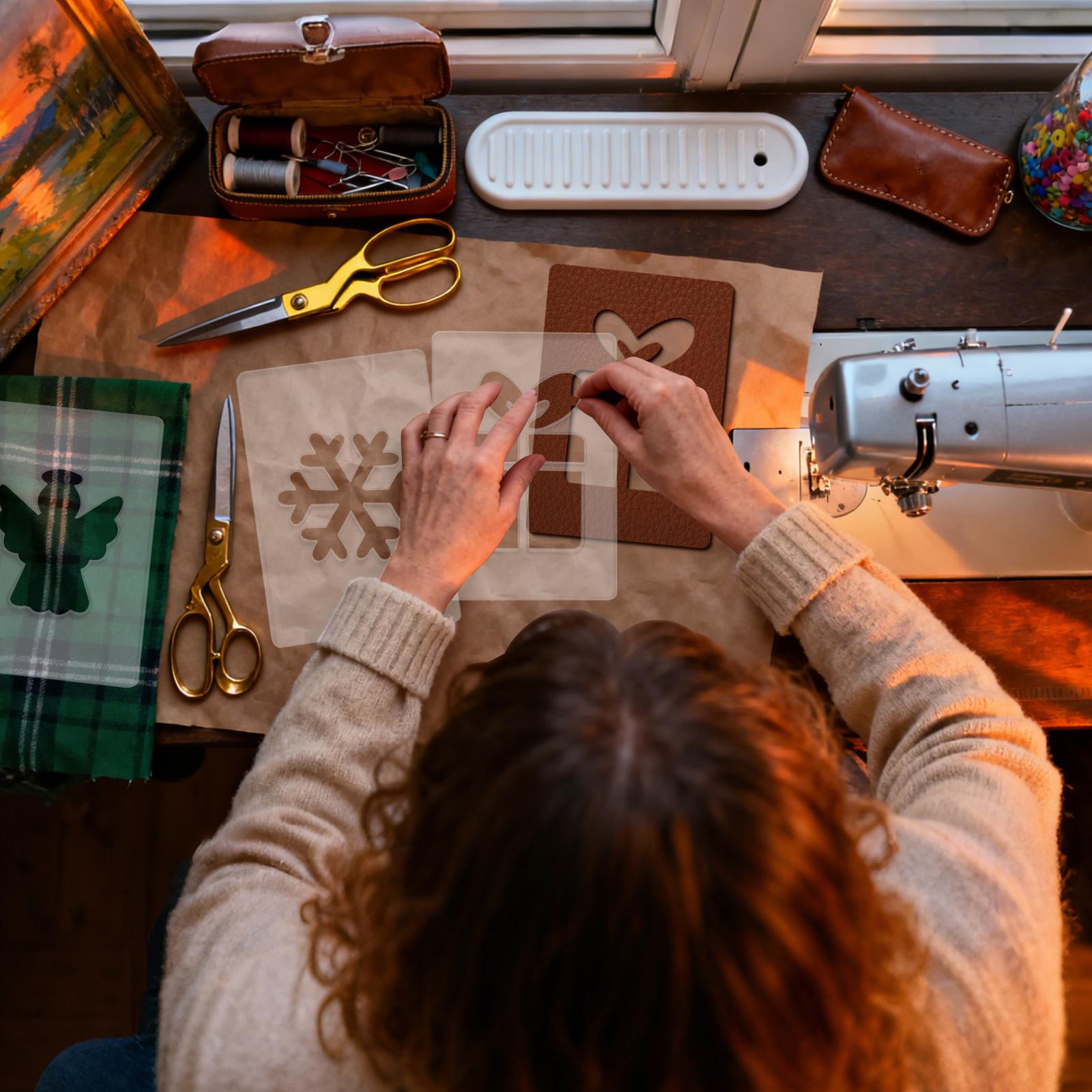 Christmas Stencil Portable Woo - Woodworking Man avis et prix