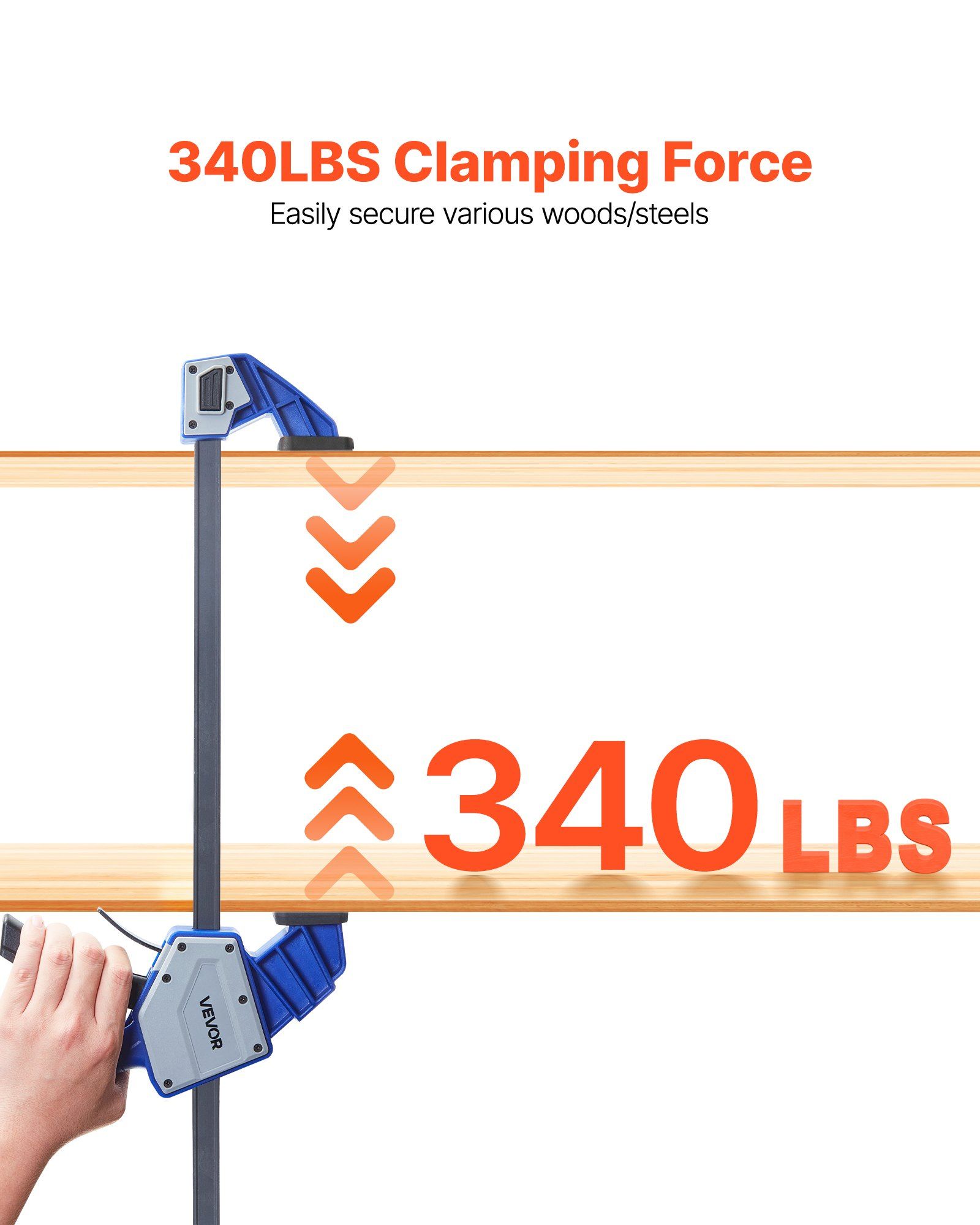 24 inch Bar Clamps 2-Pack One- - Woodworking Quick Clamps avis et prix