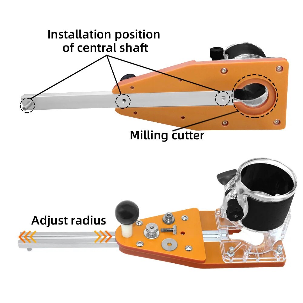 Circle Cutting Jig for Makita  - Woodworking Jointer avis et prix