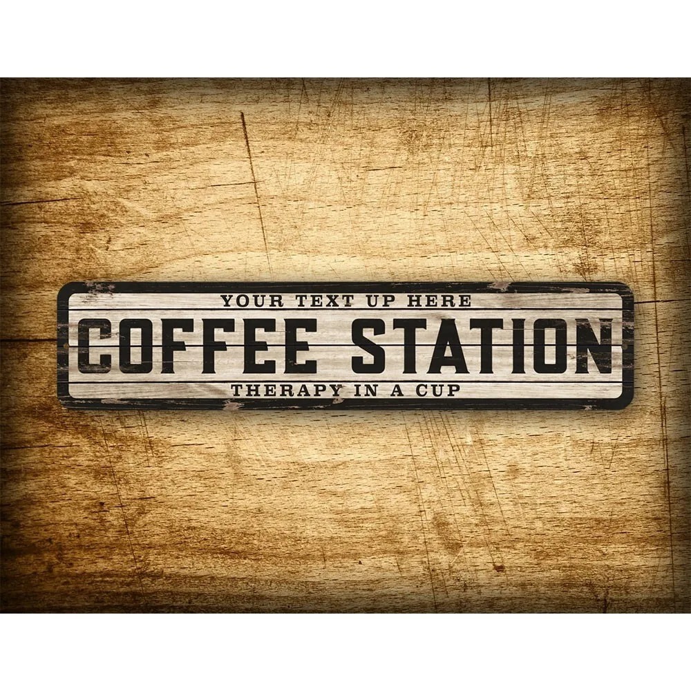 Custom Text Logo Weathered Woo - Woodworking Room avis et prix