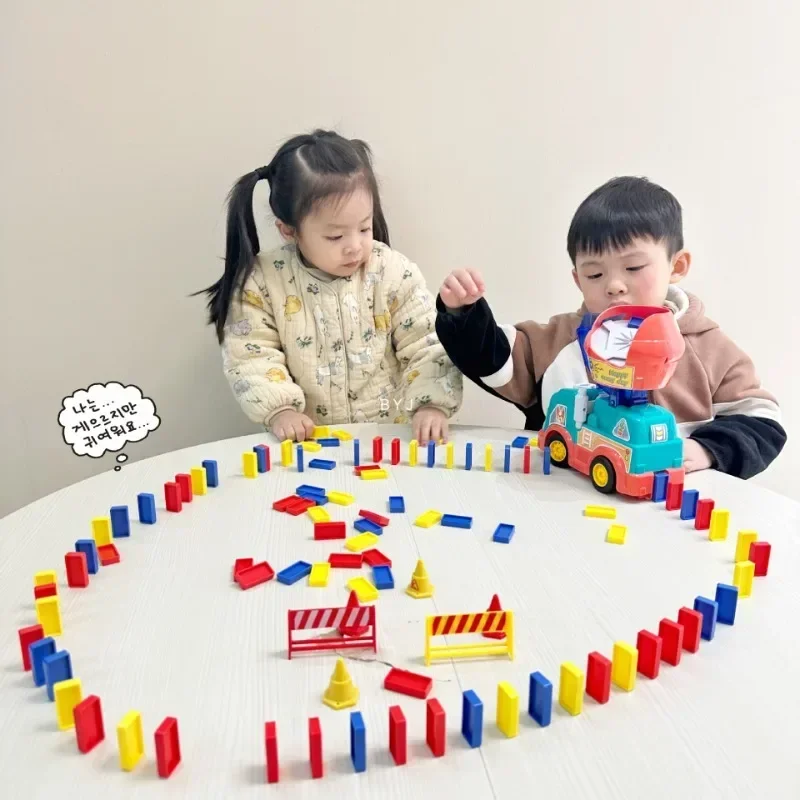 Early education children DIY c - Woodworking Domino avis et prix