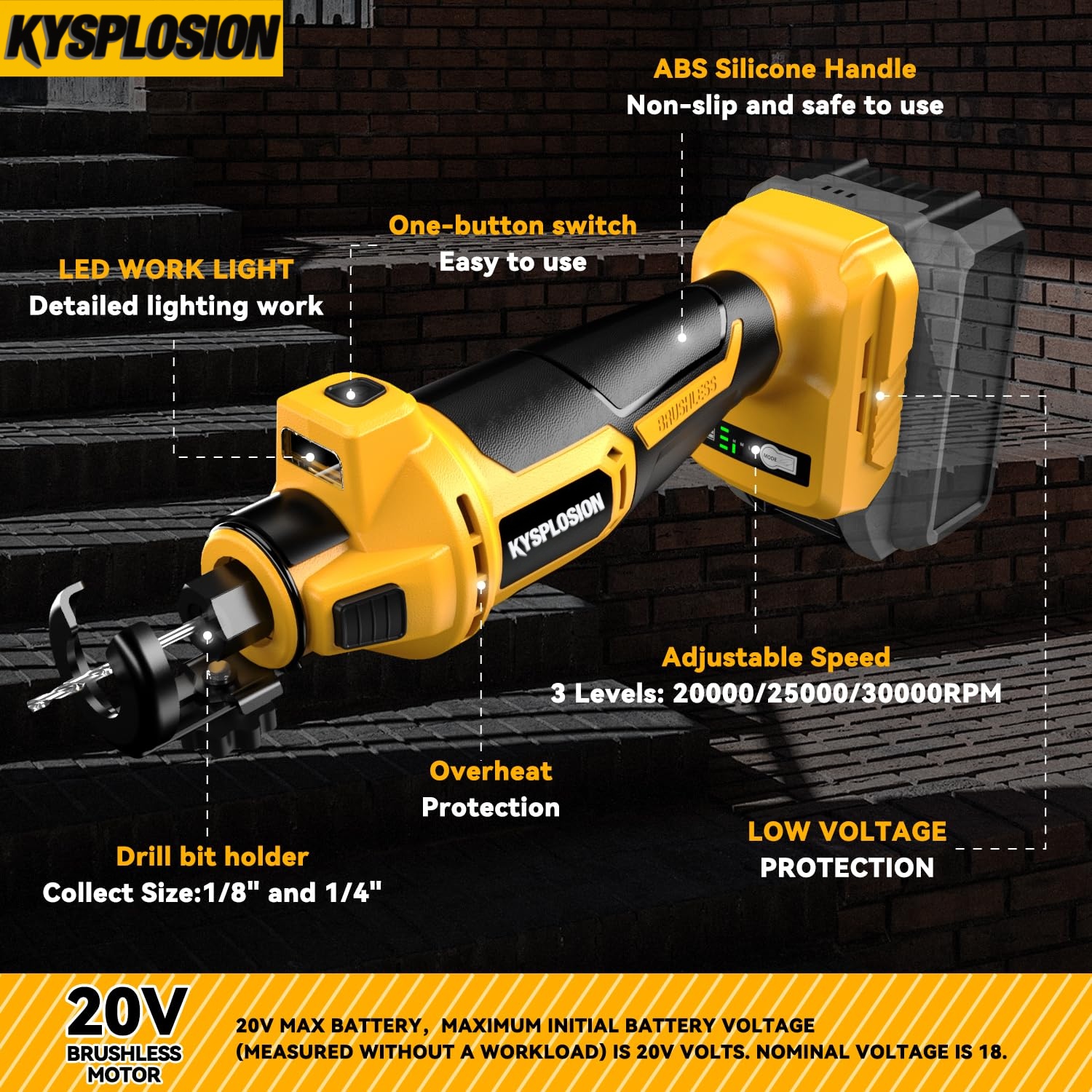3 Gears Brushless Electric Dry - Woodworking Power Tools avis et prix