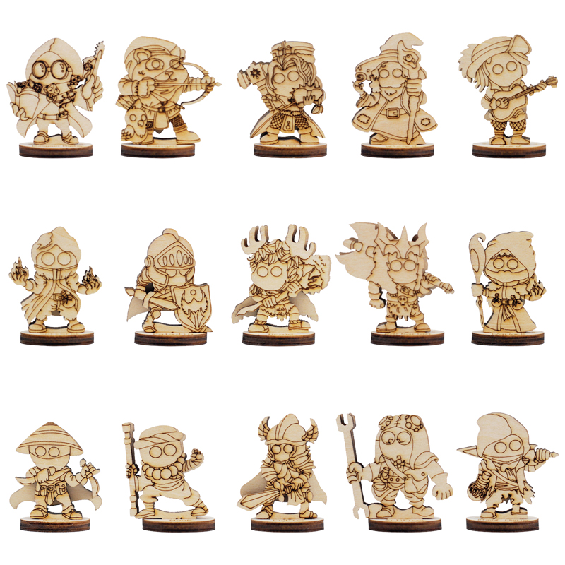 DND Fantasy Miniatures 14 Cute - Woodworking Jobs avis et prix