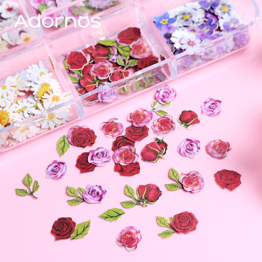 6 Grids Flowers Wood Pulp Chip - Woodworking Epoxy avis et prix