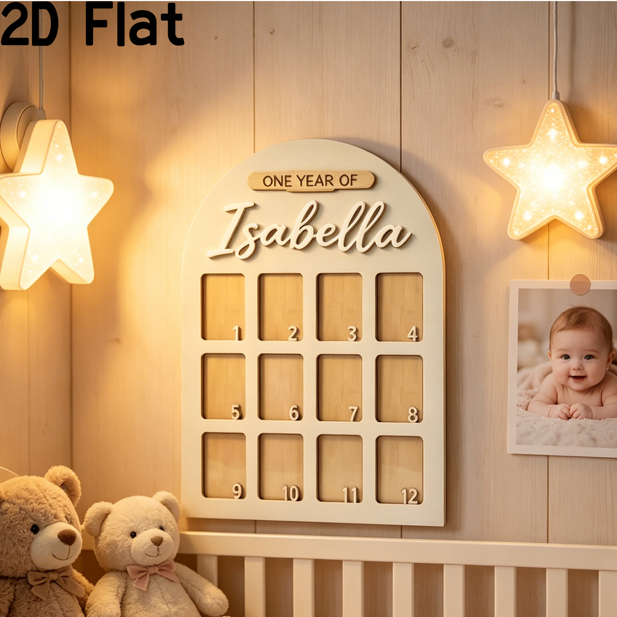 1Pc Custom Photo Record Board  - Woodworking Room avis et prix