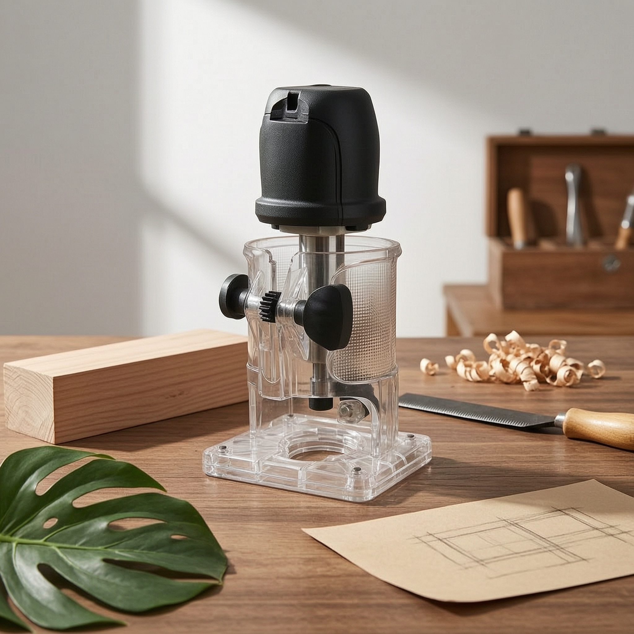 Transparent Trimmer Router Gua - Woodworking Power Tools avis et prix