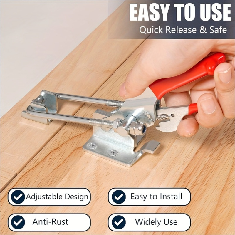 2Pcs Heavy-Duty Clamps Adjusta - Woodworking Quick Clamps avis et prix