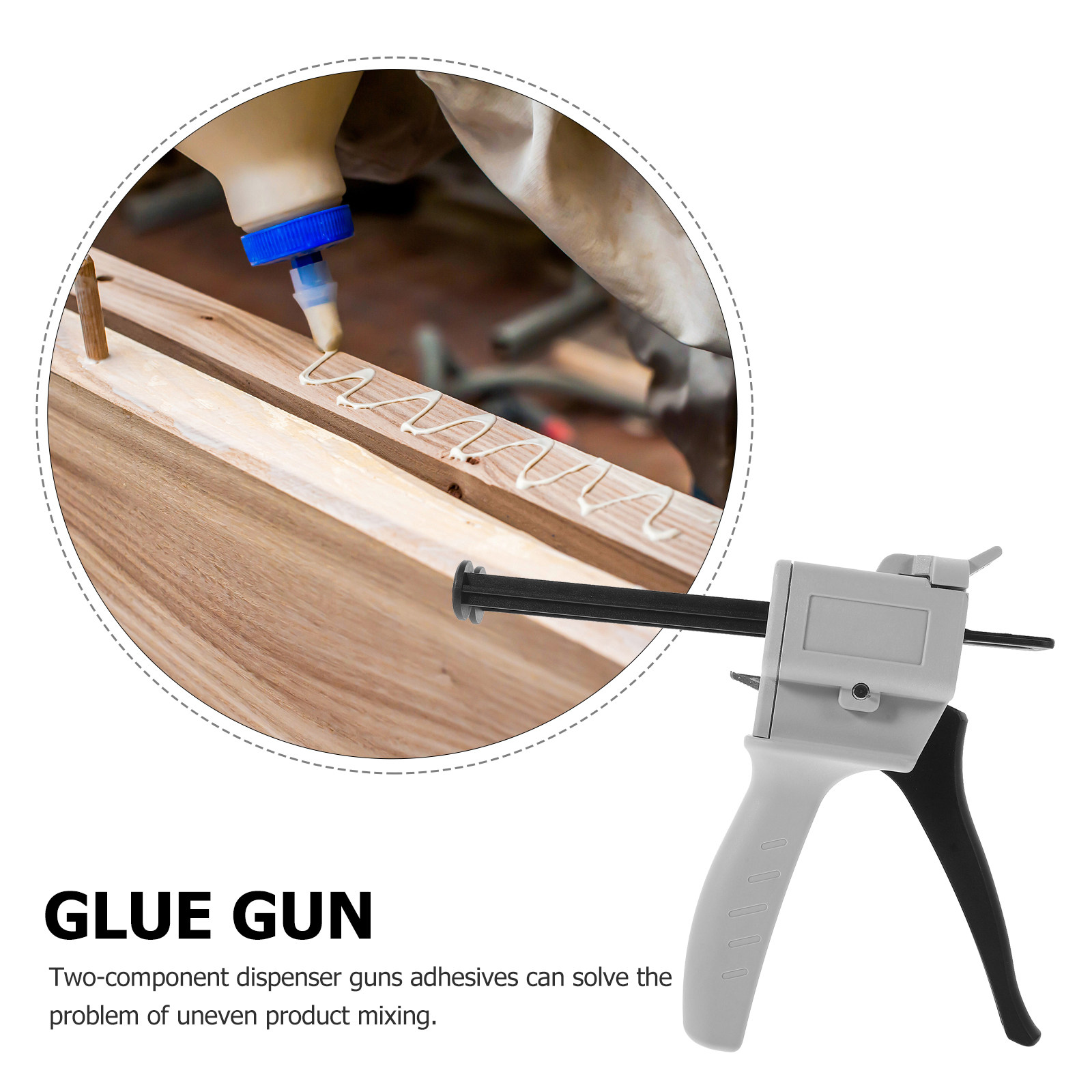 1Pcs 50Ml Metal Clamp Epoxy Gl - Woodworking Epoxy avis et prix