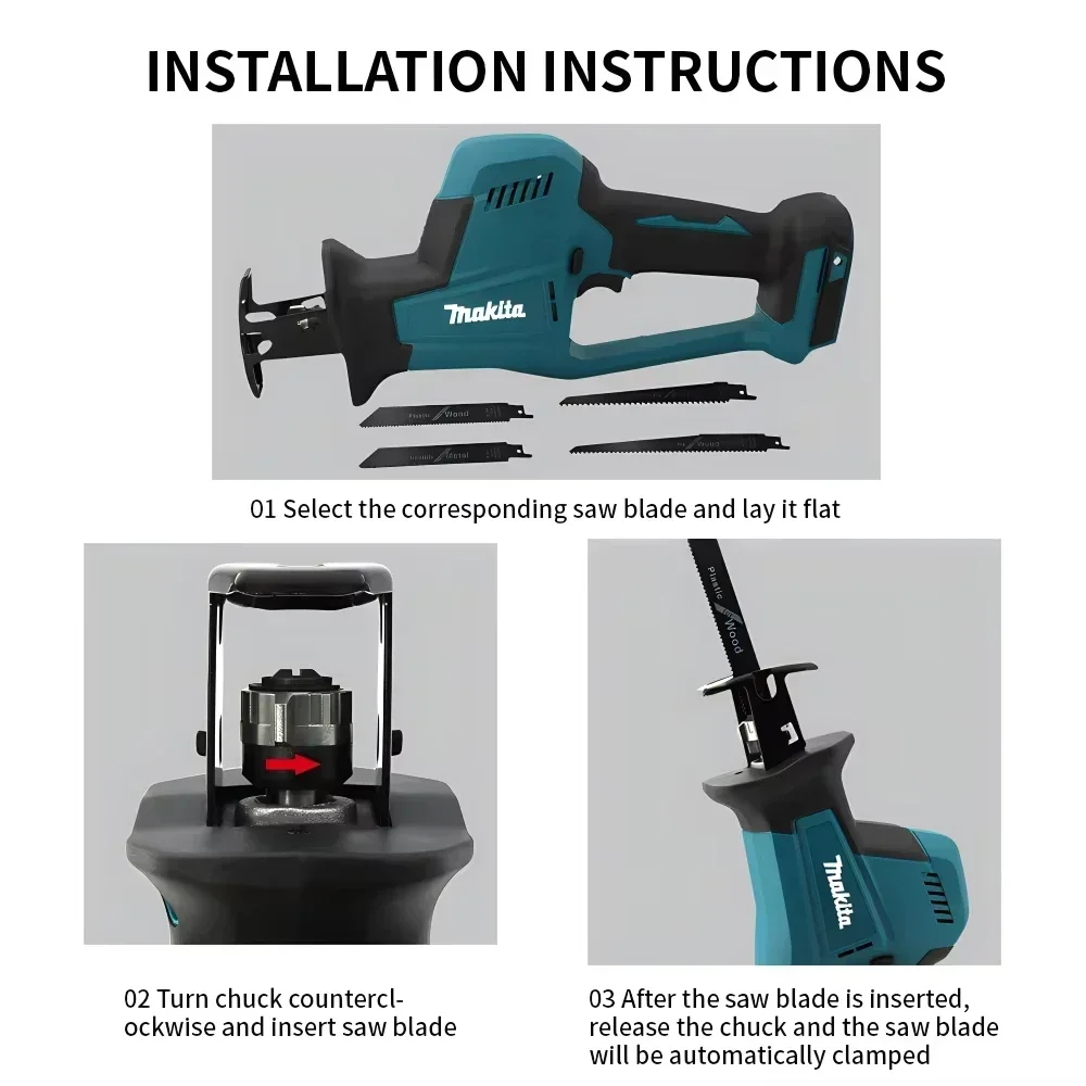Makita DJR189 18V Cordless Ele - Woodworking Power Tools avis et prix