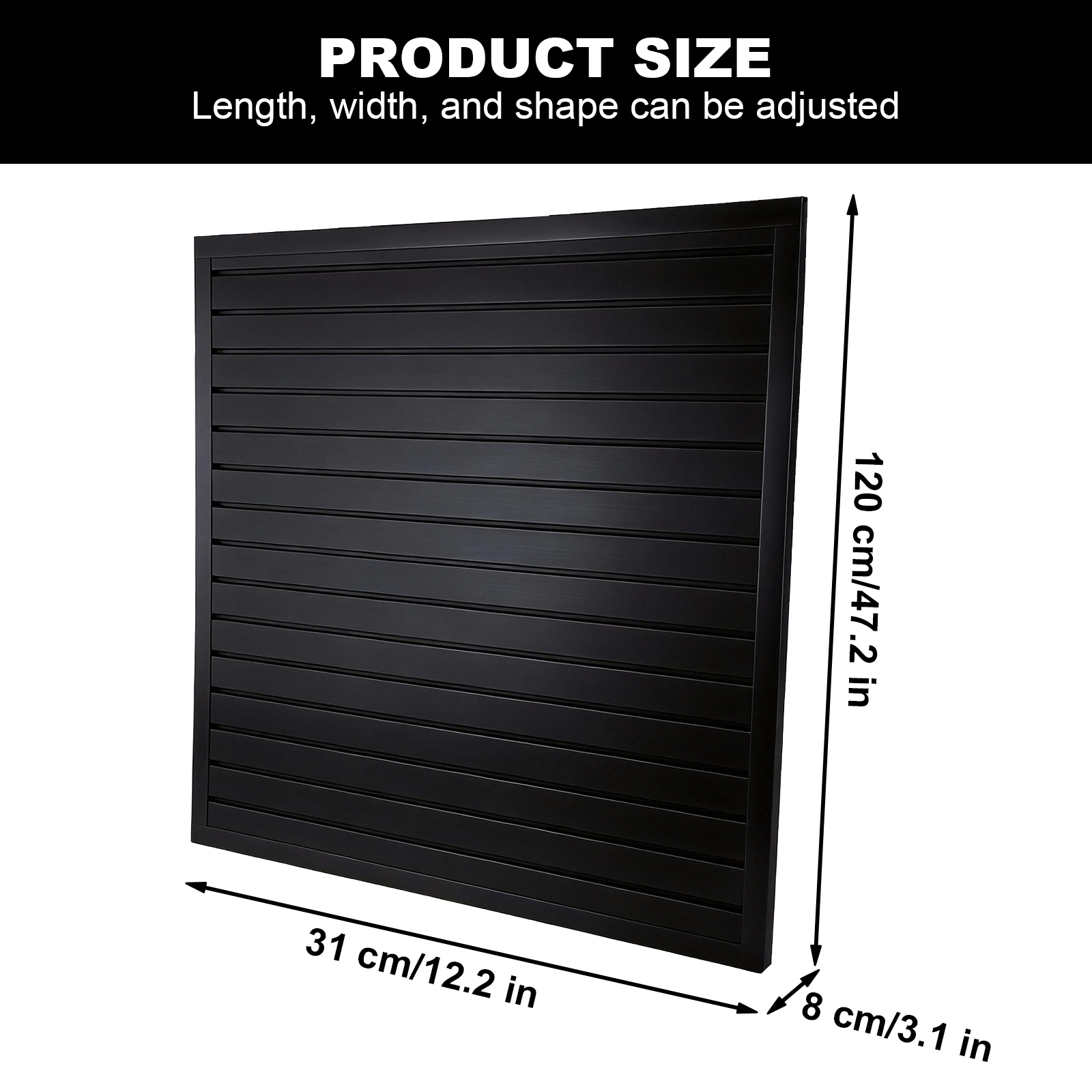2 Pack  Panel 4 X 8ft PVC Wall - Woodworking Room avis et prix