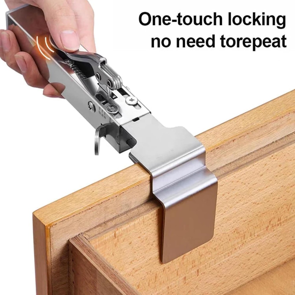 Quick-Install Drawer Front Ins - Woodworking Quick Clamps avis et prix