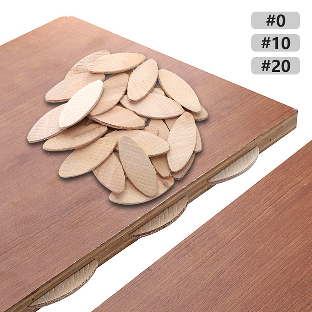 100pcs Assorted Wood Biscuits  - Woodworking Jointer avis et prix