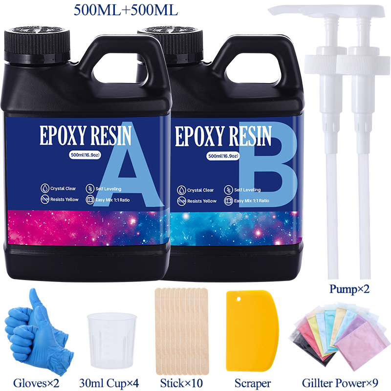 Fast Curing 1:1 Crystal Clear  - Woodworking Epoxy avis et prix
