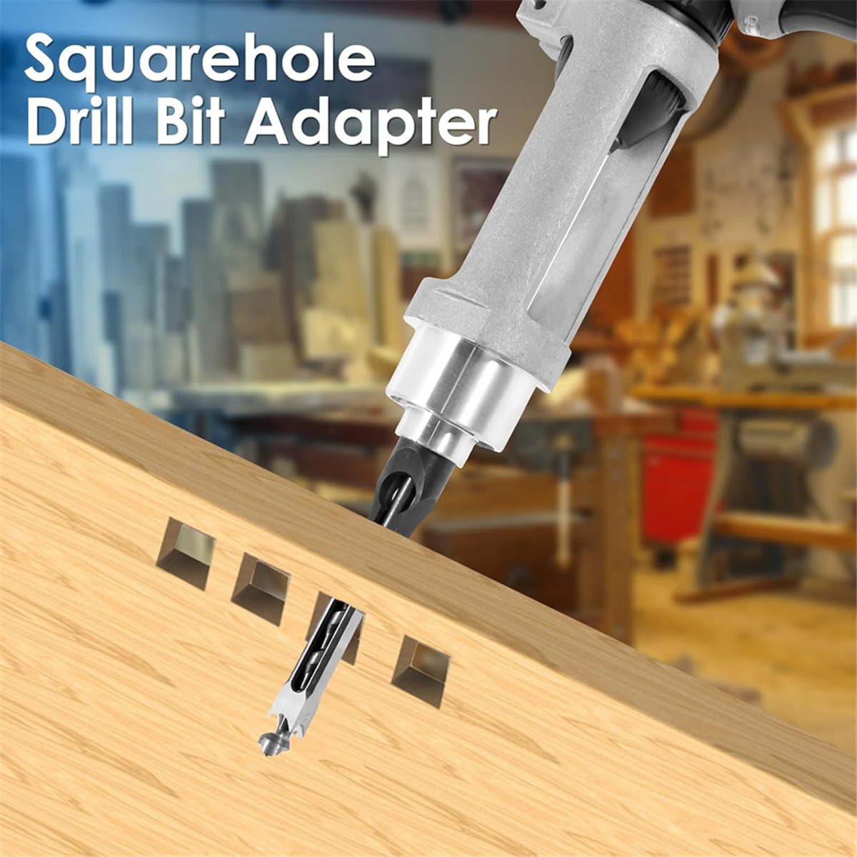 ABNJ Square Hole Drill Bit Ada - Woodworking Power Tools avis et prix
