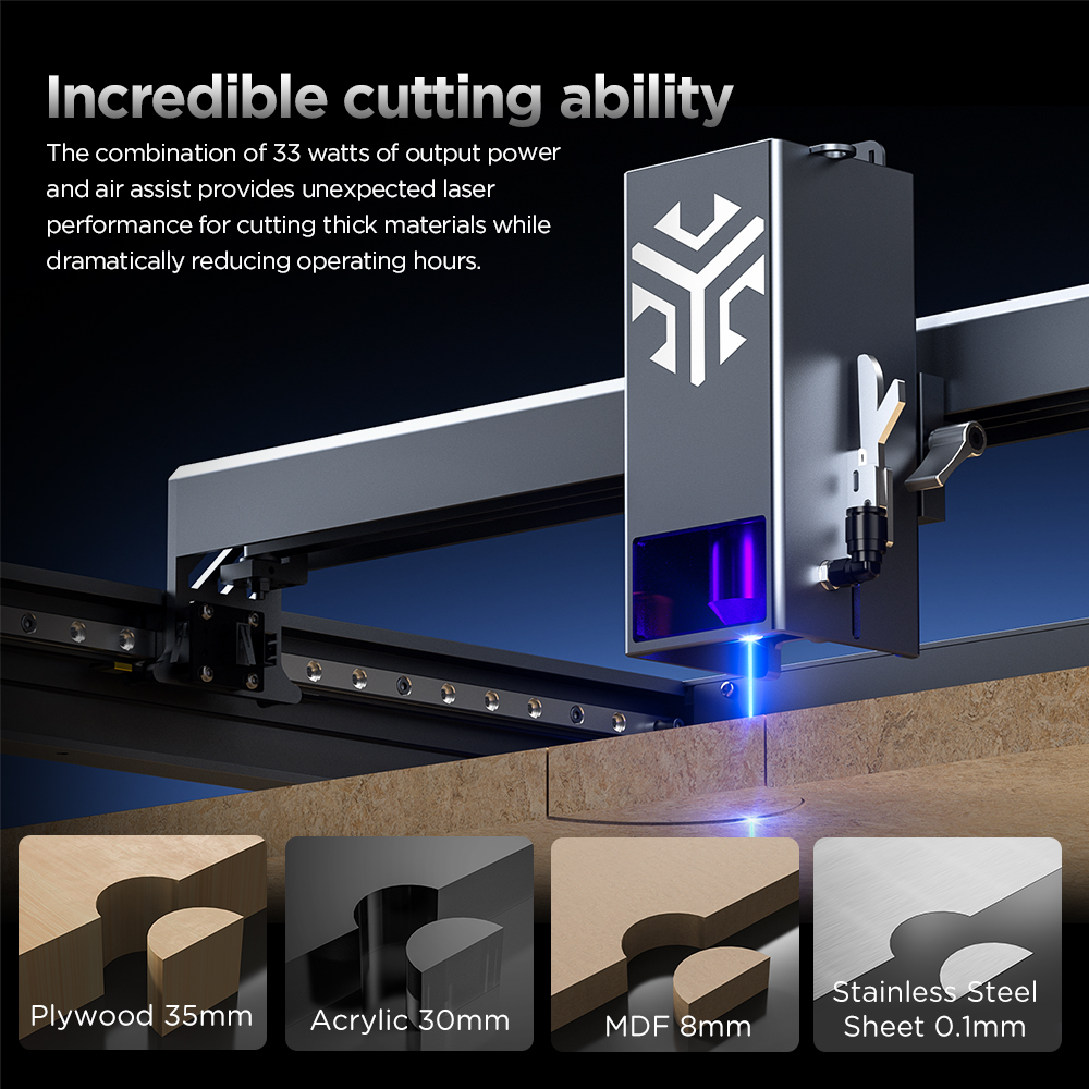 ACMER P2 Laser Engraver 33W 20 - Woodworking Jobs avis et prix