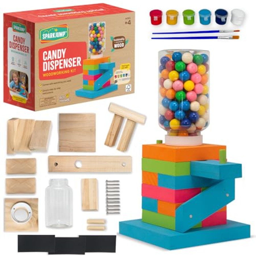 Candy Dispenser Woodworking Ki - Woodworking Diy avis et prix