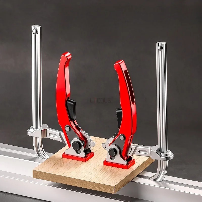 Heavy Duty Ratchet F Clamp Qui - Woodworking Quick Clamps avis et prix