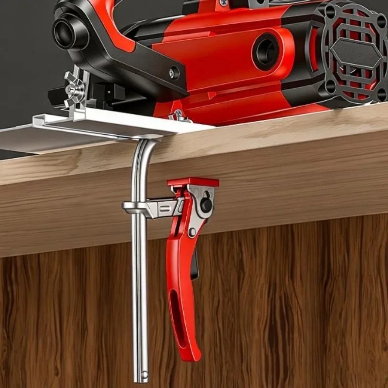 Heavy Duty Ratchet F Clamp Qui - Woodworking Quick Clamps avis et prix