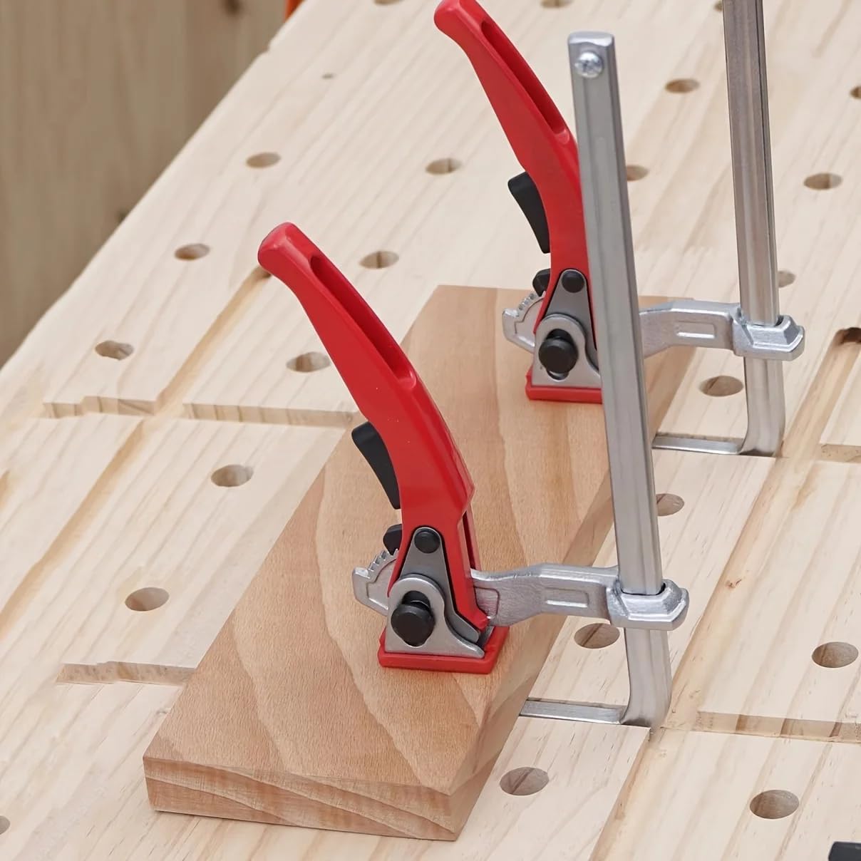 Heavy Duty Ratchet F Clamp Qui - Woodworking Quick Clamps avis et prix