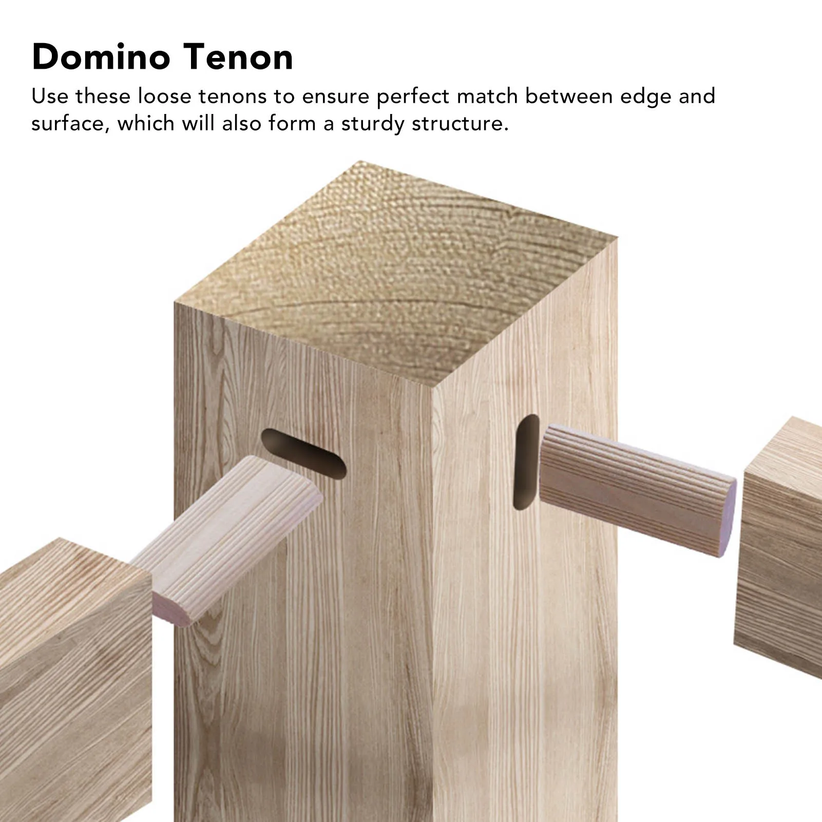 Domino Beech Wood 8x40mm Loose - Woodworking Domino avis et prix