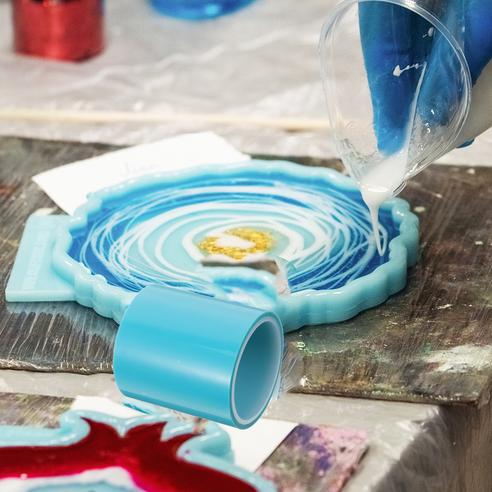 1 Roll Traceless Pet High-Temp - Woodworking Epoxy avis et prix